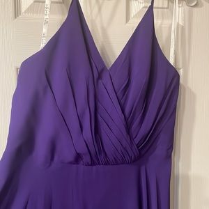 Spaghetti Strap Full Skirt Bridesmaid Dress